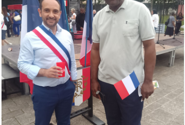 Le Président d’Adna France a pu participer à la journée citoyenne de Sarcelles qui a permis d’échanger